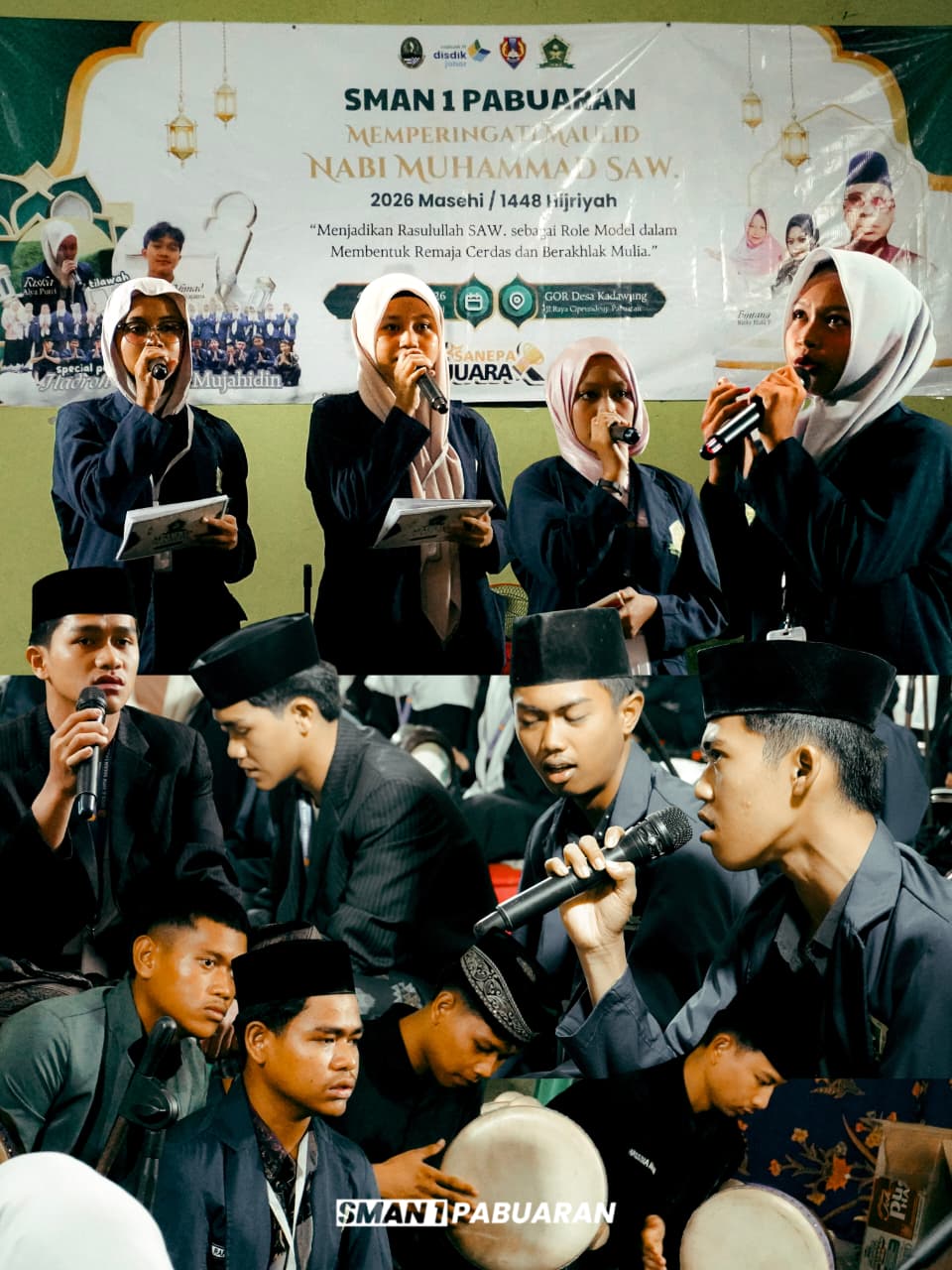 SMAN 1 Pabuaran Gelar Peringatan Maulid Nabi Muhammad SAW 1448 H, Dorong Generasi Cerdas dan Berakhlak Mulia